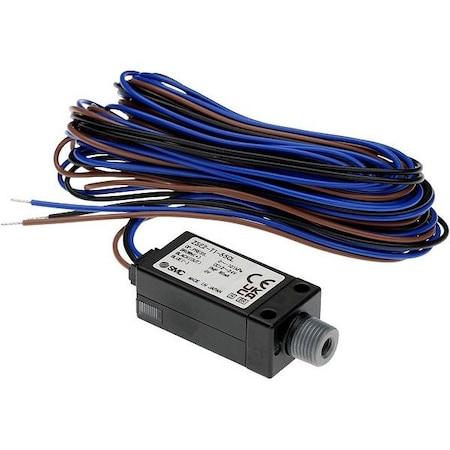 Smc Pressure Switch, 12 to 24V DC ZSE2-T1-55CL
