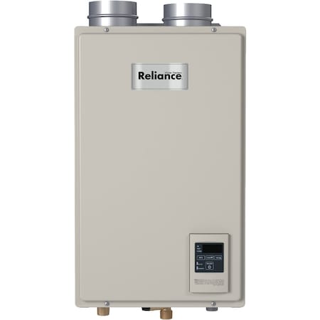 Reliance Condensing Indoor 120000 BTU Ultra-Low NOx Tankless Natural Gas Water Heater TS-140-GIH
