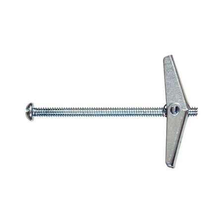 Hillman Power-Stud 5/16 in. D X 4 in. L Round White Steel Toggle Bolt, 10PK 372514