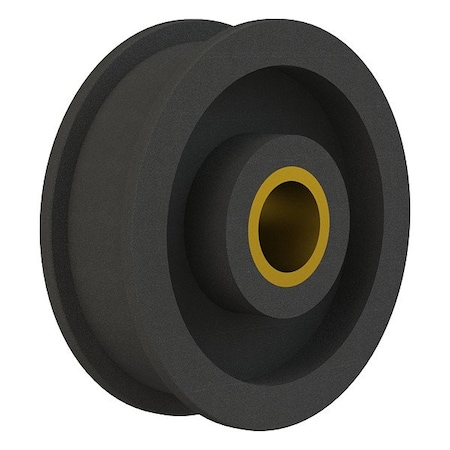 Brewer Machine & Gear Flat Belt Idler Pulley, 1 1/2" W, Bushing P1