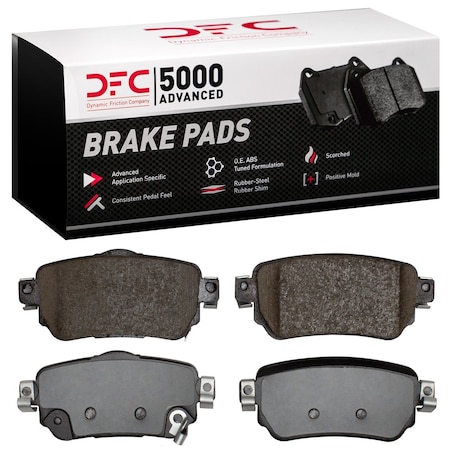 Dfc 5000 Advanced Disc Brake Pad Set,  1551-1965-00