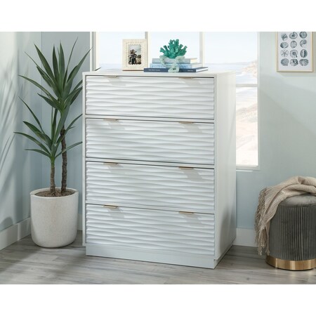 Sauder Morgan Main 4-Drawer Chest Wh 3a 436749