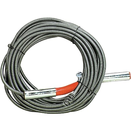 General Wire 3/8'' x 25 Ft. Carbon Steel Wire Cleanout Drain Auger 25PMH
