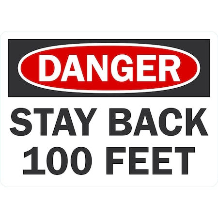 Lyle Stay Back 100 Feet, 7x5, Engineer Grade, White G-17393-ED_7x5