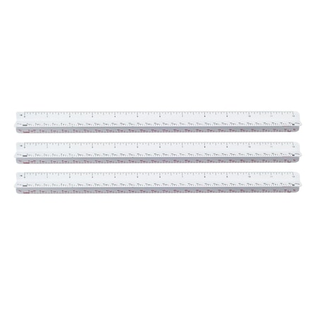 Westcott 12" Architectural Scale, 3PK TS-656