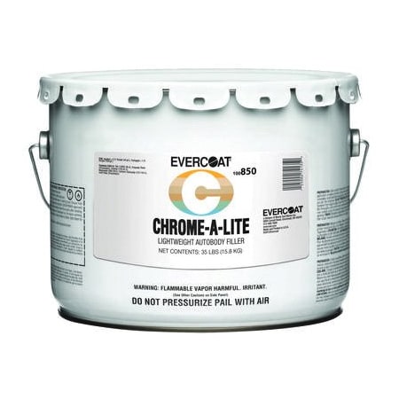 Evercoat CHROME-A-LITE Professional Lightweight Body Filler, 3 Gallon Pail 100850