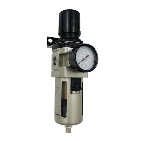 Primefit 1/2-Inch Air Filter Regulator Combo with Gauge FR1203G