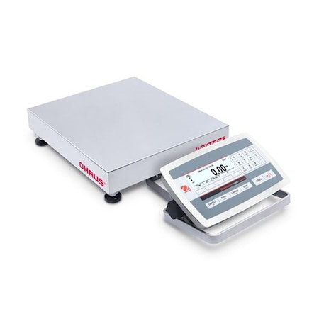 Ohaus 100 lbs Defender 5000 Series Multifunctional Washdown Bench Scale, 12 x 12 in. 30461464