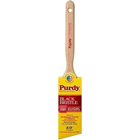 Krylon Purdy Black Bristle Extra Oregon 2 In. Angular Trim Paint Brush 144116020