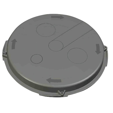 Advanced Drainage Systems 19'' Dia Polyethylene Locking Sump Basin Lid 1537ADL