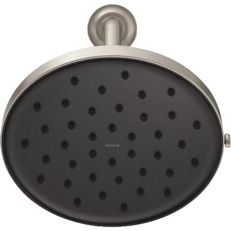 Moen Verso Rainshower Spot Resistant Brushed Nickel 9'' Dia. Spray Head Rainshower 220R2EPSRN