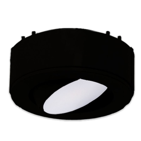 Westgate 120V ADJ. SLIM PUCK LIGHT, ETL, 3000K, BLACK, 4.5W PL120ADJ-30K-BK