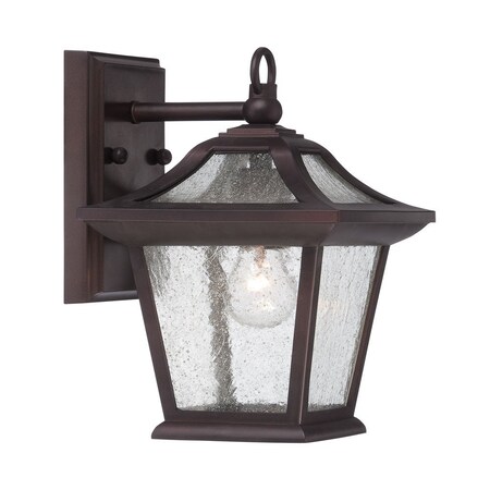 Homeroots Antique Bronze Birdhouse Shape Outdoor Wall Light 398534