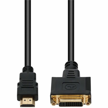 Add-On puter Peripherals, L HDMI2DVID Addon Hdmi To Dvi Male & Female Black Adapter HDMI2DVID