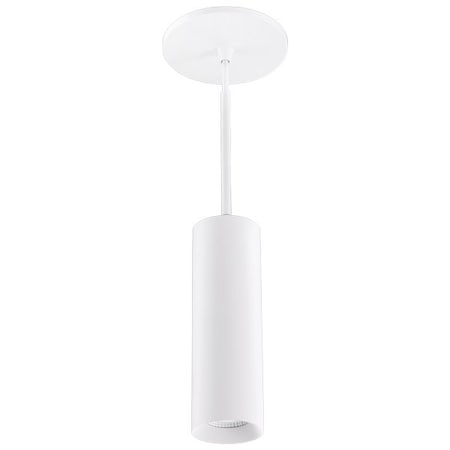 Elco Lighting 3in Low Voltage Koto Sylo Pendant, 800lm, 3000K, White E36PW-0824D30