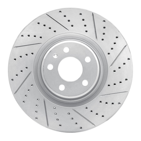 Dynamic Friction Co DFC Geoperformance Rotor - Drilled and Slotted 830-73064R