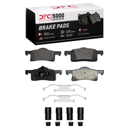 Dfc 5000 Advanced, Disc Brake Pad Set, 1551-0935-01