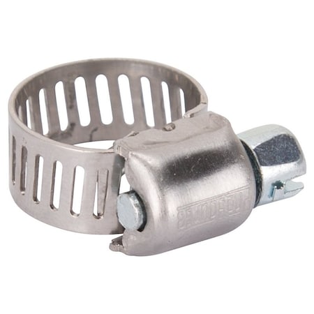 Prosource Interlocked Hose Clamp, Stainless Steel, Stainless Steel HCMAN04