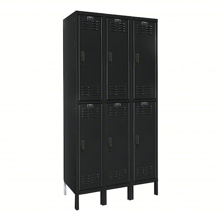 Hallowell Locker, 12 in W, 18 in D, 36 in H UEL3288-2A-ME