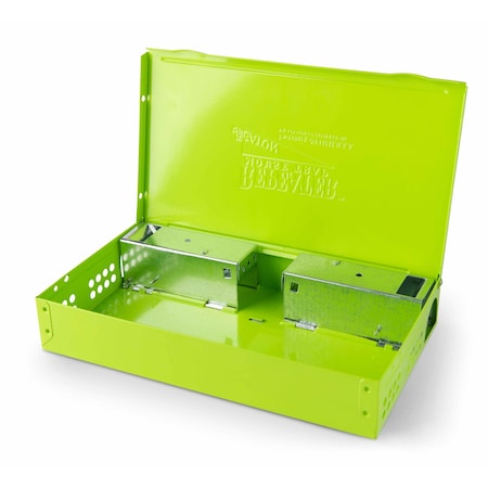 Jt Eaton Repeater Multiple Catch Mouse Trap, Neon Green Powder Coating 420-SAFETEE