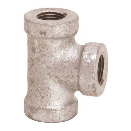 Proplus 150 psi 1/2 Galvanized Tee, Lead Free Silver 44100