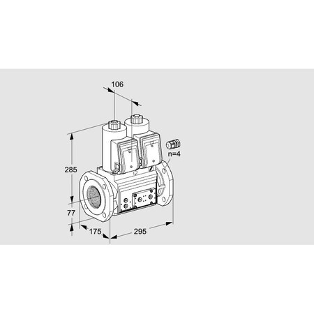 Honeywell Kromschroder VCS665F05NNQR3E/PPPP/PPPP KS88203469