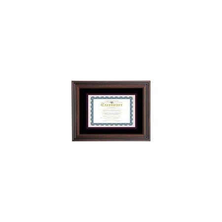 V-Light Advantus Double Matted Certificate Frame - 11in x 14in Frame Size - Vertical, Horizontal - Double VS4501B114