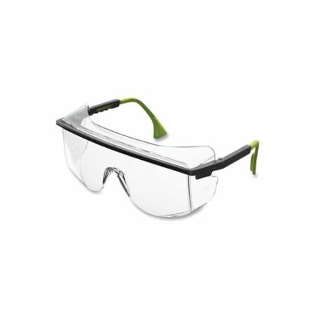 Uvex Avatar, Plus OTG Safety Glasses, Clear Polycarbonate Lens, Ultra-dura/ Uvextreme AF, Green, 10PK 068-AT01CLXTR