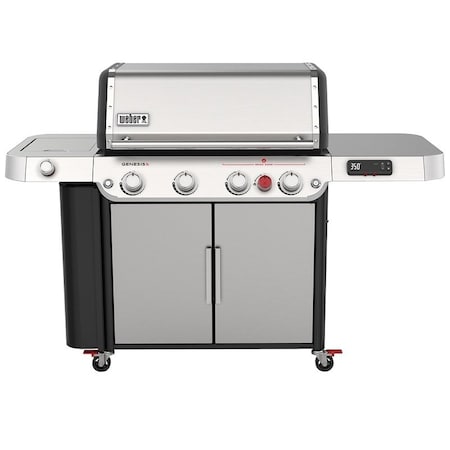 Weber GENESIS SPX435 Series Smart Gas Grill, 48,000 Btu, Liquid Propane, 4Burner, Smoker Included No 36800001