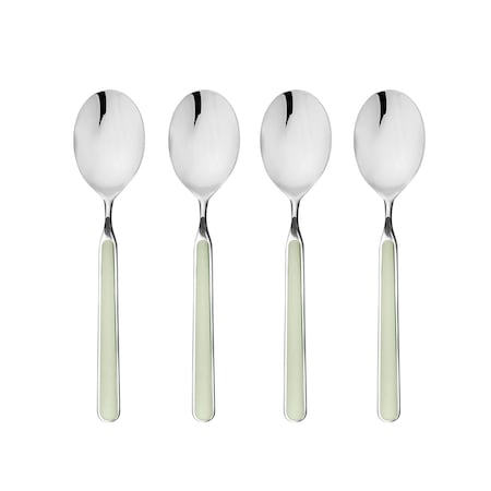 Mepra Fantasia American Coffee Spoon Set - 4 Pcs. - Sage 10S644426