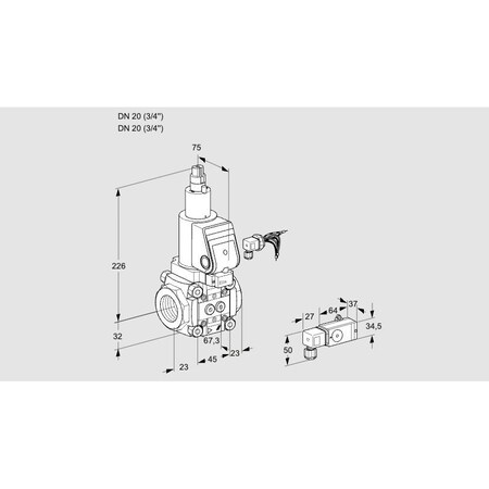 Honeywell Kromschroder VAS120R/LWSR KS88025329