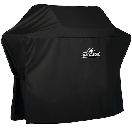 Napoleon Grill Cover, 48 in W, 14.96 in D, 10.8 in H, PVC, Black 61444