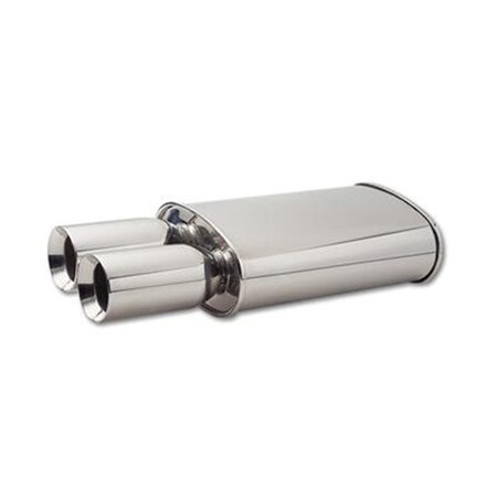 Superjock 1047 3 In. Oval Exhaust Muffler SU351188