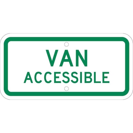 Nmc Van Accessible Ada Plaque, TMAS11J TMAS11J