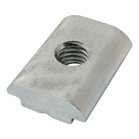 80/20 Roll In T-Nut, Steel, Zinc-Plated 13060