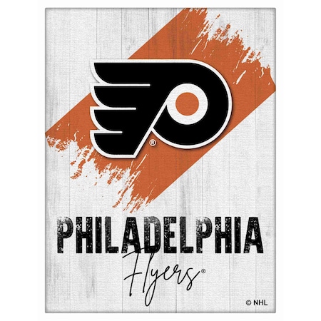 Holland Bar Stool Co Philadelphia Flyers 24 in. x 32 in. Canvas Wall Art LCnvs