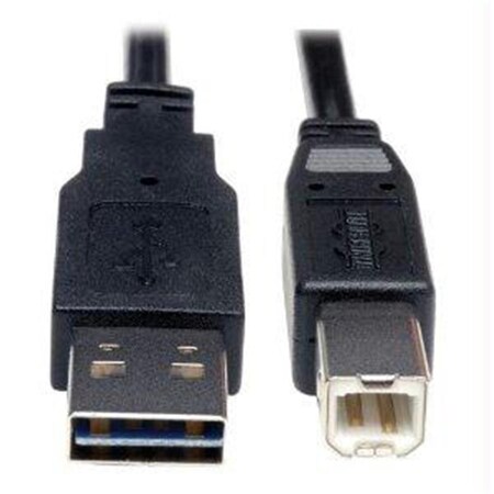 Doomsday Universal Reversible Usb 2.0 Hi-speed Cable - reversible A To B M-m 10-ft. DO536675