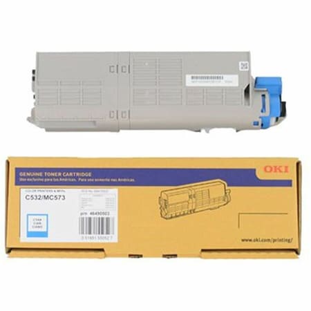 Oki Cyan Toner Cartridge - 3000 Pages 46490503