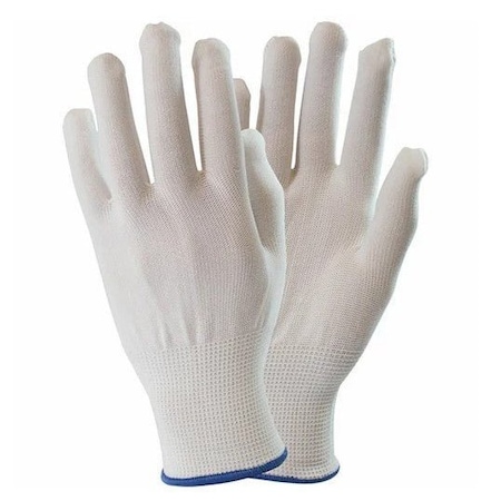 Safety Zone Themal Liner Inspectors Gloves - White/Blue, Lrg - Case of 600 GSPN-A