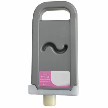 Cig WF Non-OEM New Photo Magenta Wide Format Ink Cartridge for Canon PFI-706 6686B001AA WCPFI706PM