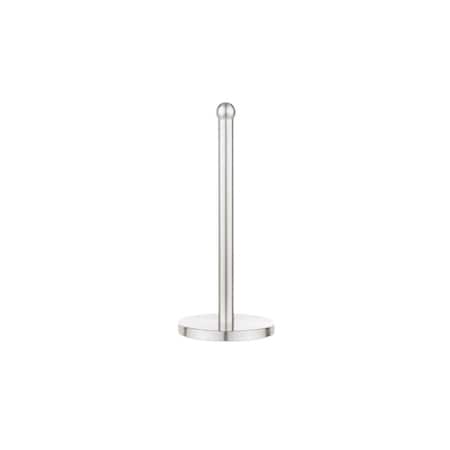 Comida Paper Towel Holder with Round Knob, Silver CO2690299