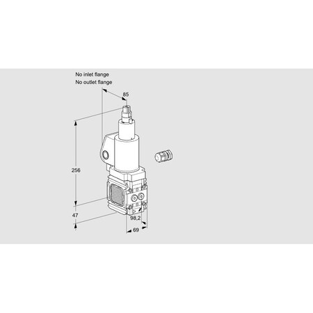 Honeywell Kromschroder VAS2-/LWGL KS88031496