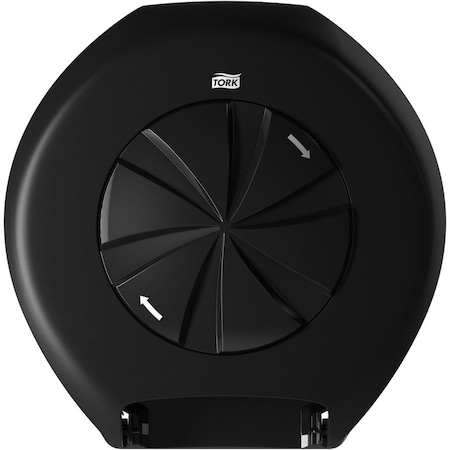 Tork Tork OptiCore 3-Roll Toilet Paper Roll Dispenser Black T11, High Capacity, 565828 565828