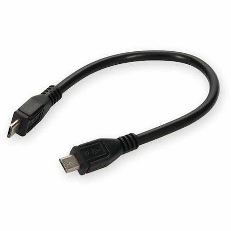 Add-On Addon 5 Pack Of 12.7Cm (5.00In) Micro-Usb Male To Usb 2.0 (A), PK5 USBOTG-5PK