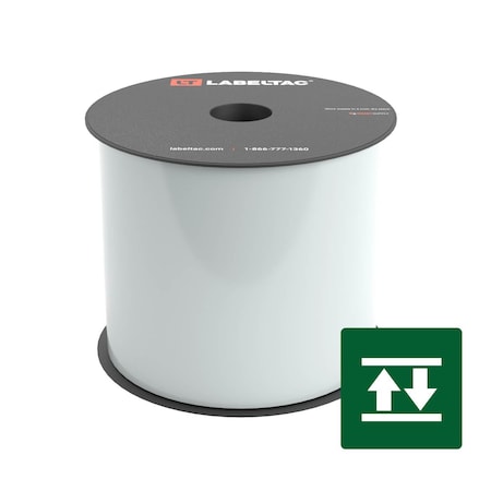 Labeltac High-Tack Label Supply 4in x 75ft LT4/LTPX, Clear LT411HK
