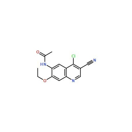 Ak Scientific N-(4-Chloro-3-cyano-7-ethoxy-6-quinolinyl)acetamide (25g), CAS 848133-76-6 3067AC-25g