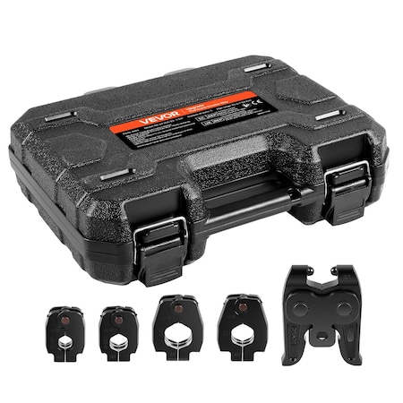 Vevor 5PCS Pressing Kit 4PCS Press Rings 1/2 in 3/4 in 1 in 1-1/4 in & R8 Actuator R8-32 VUS 1/2- 1-1/4 in