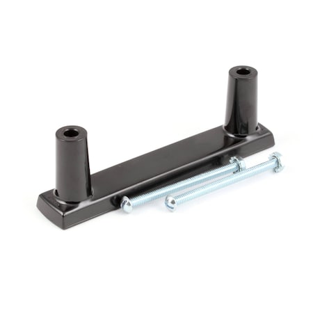 Bakers Pride Handle with Hardware, Black, Burner Door AS-S1149X