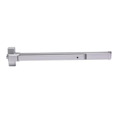 Global Door Controls EDTBAR Series Aluminum Grade 2 Commercial 36 in. Rim Touch Bar Exit Device TH1100EDTBARAL