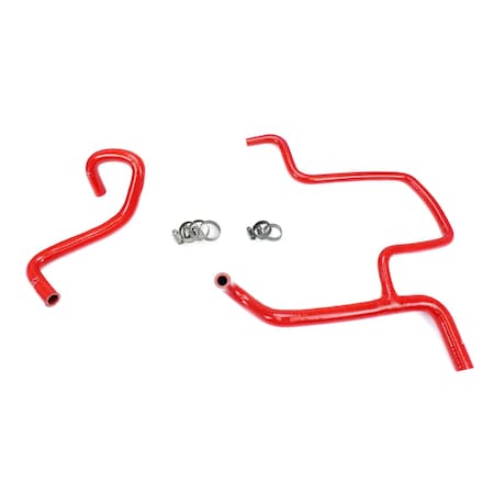 Hps Performance High Temp Reinforced Silicone Heater Coolant Hose Kit, Red,  57-1675H-RED